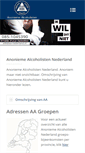 Mobile Screenshot of aa-nederland.nl